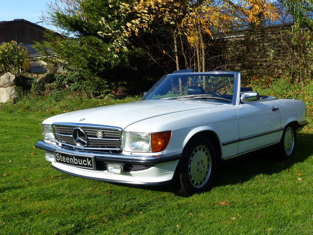 Mercedes-Benz 500 SL weiß