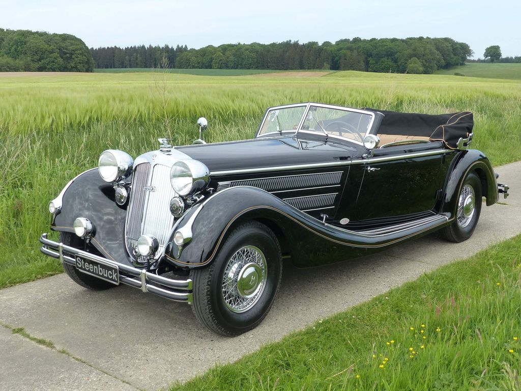 Horch 853 Cabriolet schwarz