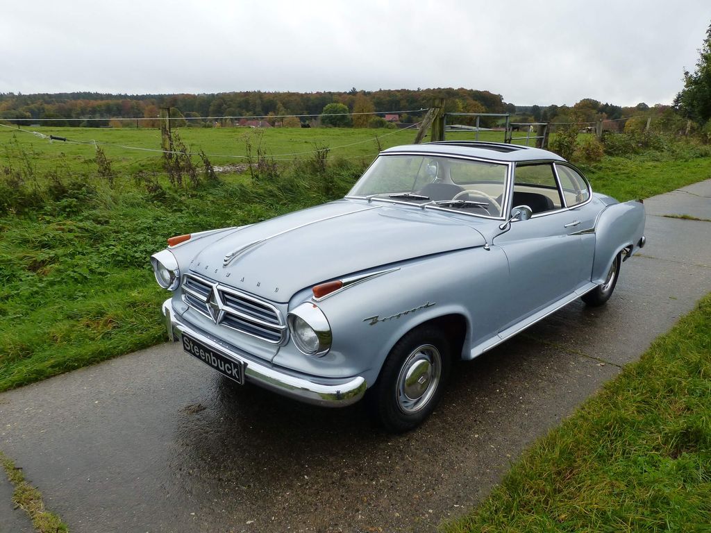 Borgward Isabella Coupé stahlblau metallic