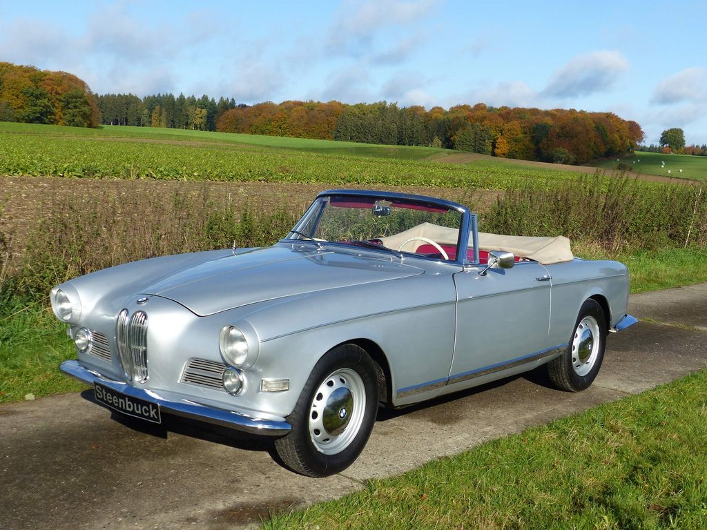 BMW 503 Cabriolet silber