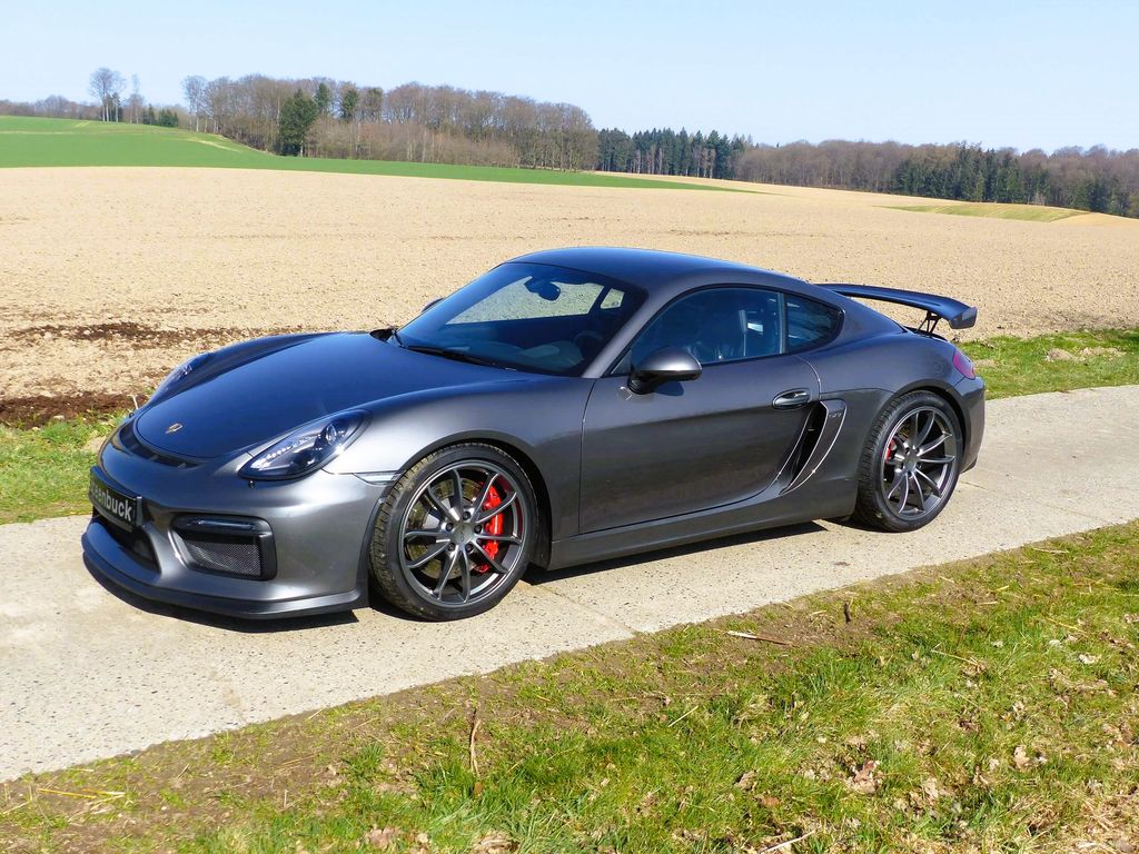 Porsche Cayman GT4 Coupé grau