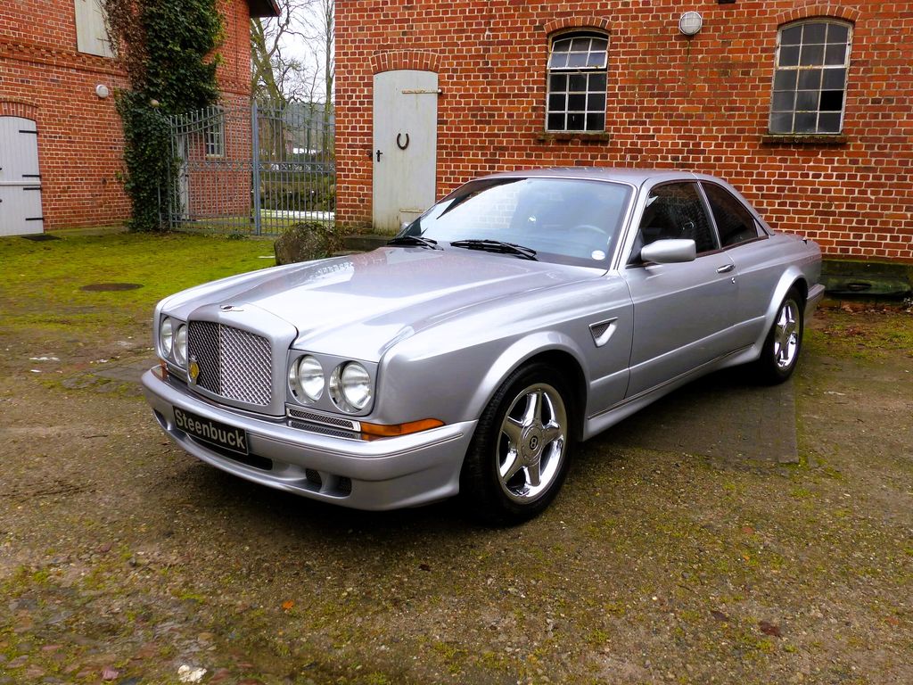 Bentley Continental T Coupé silber