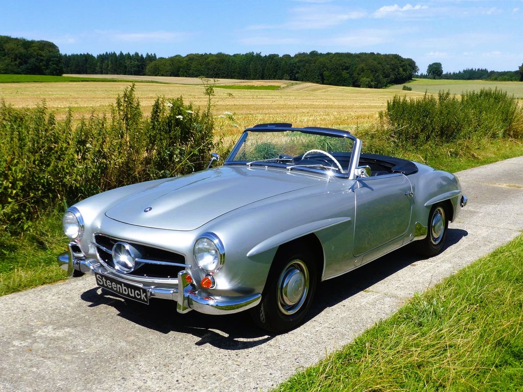 Mercedes-Benz 190 SL Roadster silber metallic